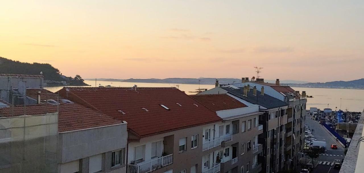 Apartamento Exclusivo Bueu Centro, 50M playa Exterior foto